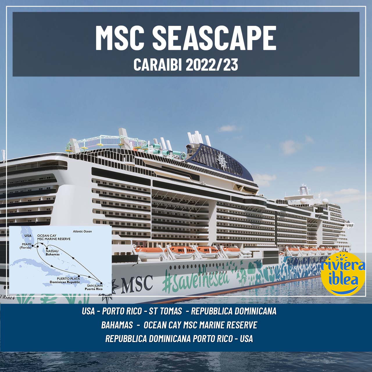 MSC SEASCAPE - CARAIBI