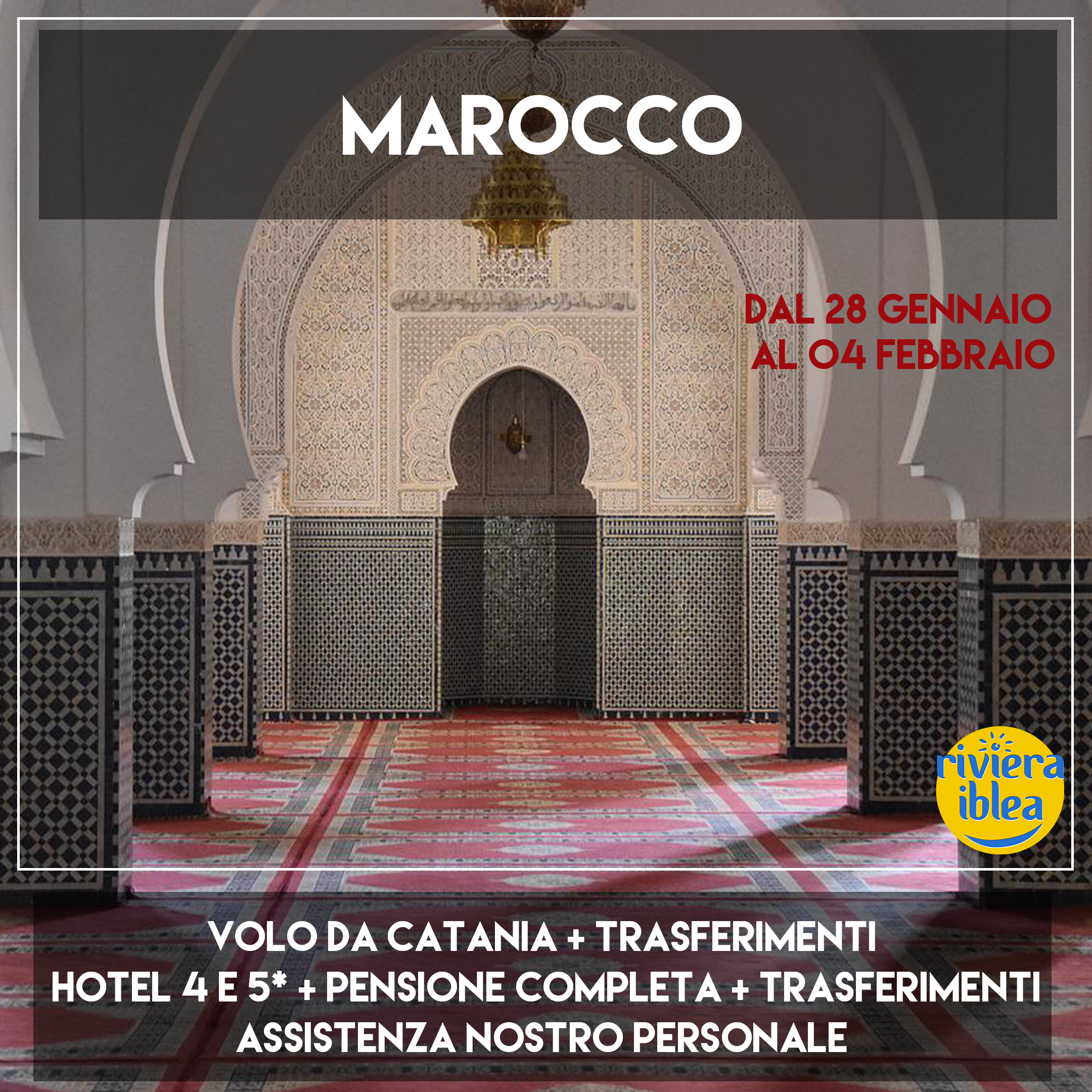 TOUR MAROCCO - dal 28 gen al 04 feb 2024