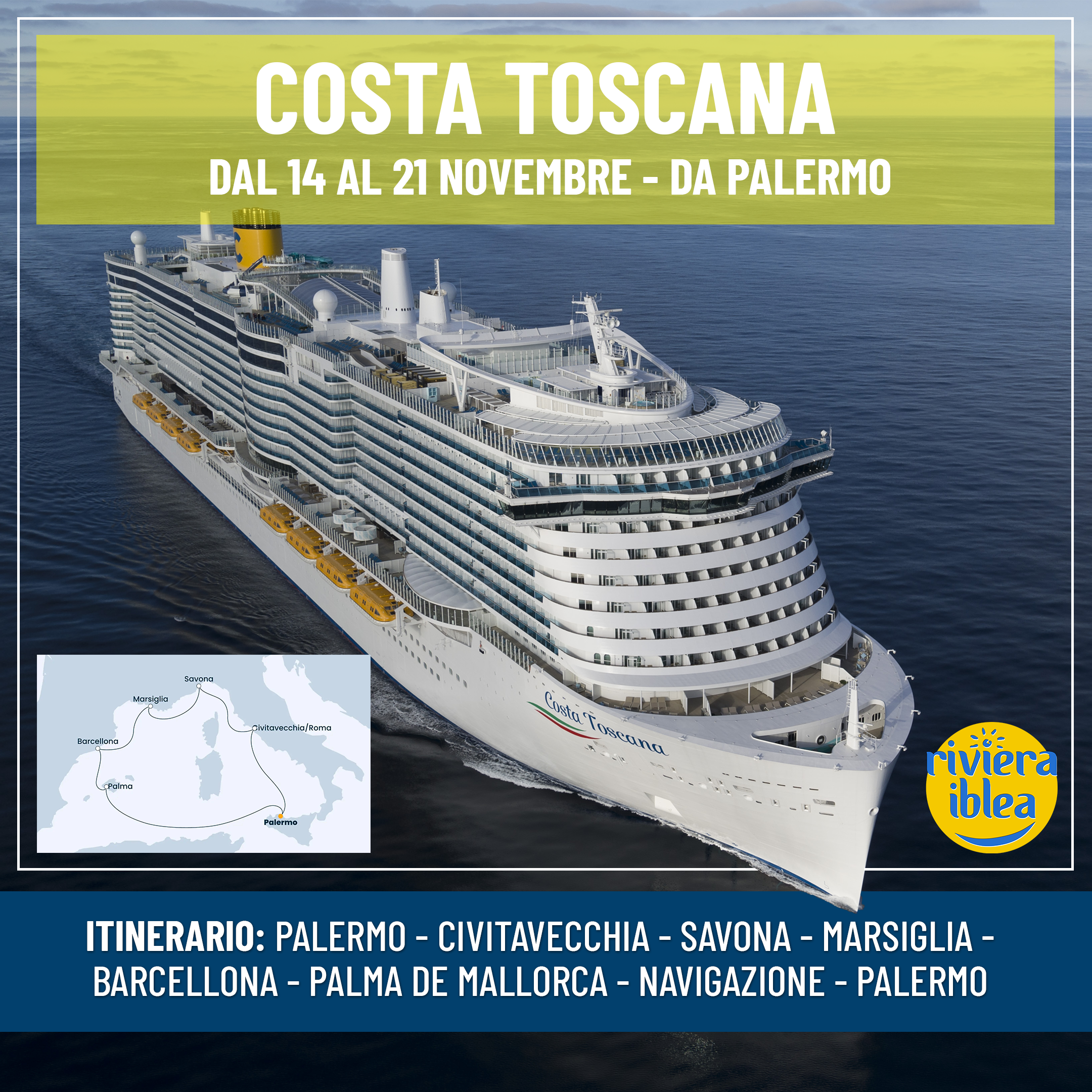 Costa Toscana dal 14 al 21 novembre