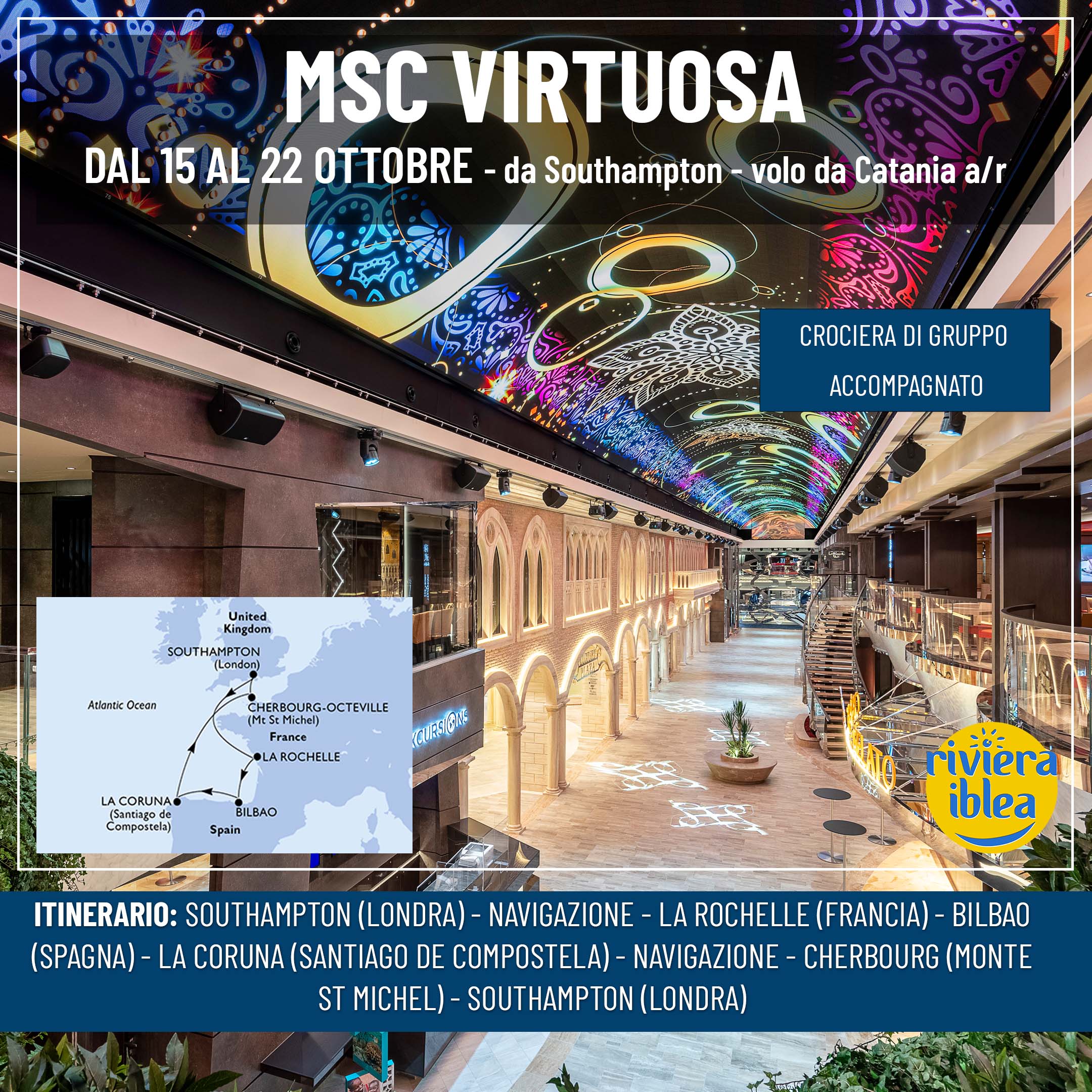 MSC Virtuosa - dal 15 al 22 ottobre 2023